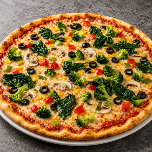 Tərəvəz pizza