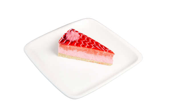 Çiyələkli cheesecake