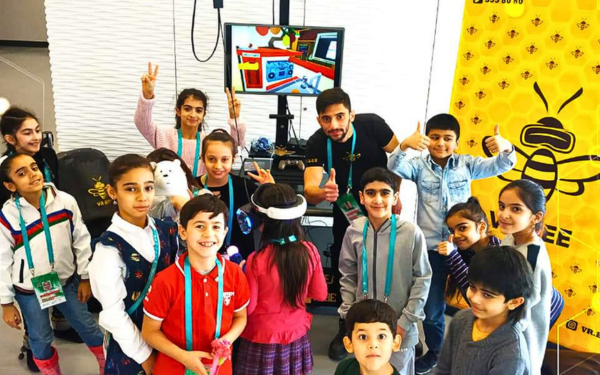 Gimnastika Federasiyasında keçirilən Dünya Kubokunda VR əyləncə zonası